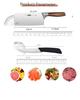 WXCOO Professional Knife Stainless Steel Chef Knife Multifunctional Meat Cleaver Fruit Peeler All Steel Cooking Kitchen Knife