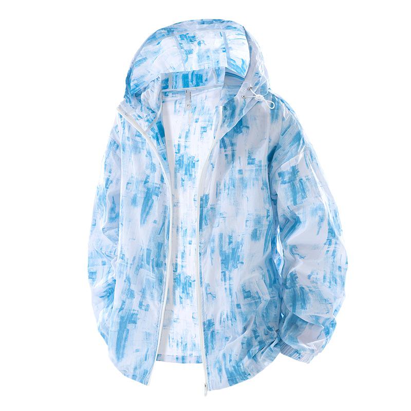 UPF50+ Lightweight Breathable Hooded Jacket for Men & Women - UV Protection & Quick-drying