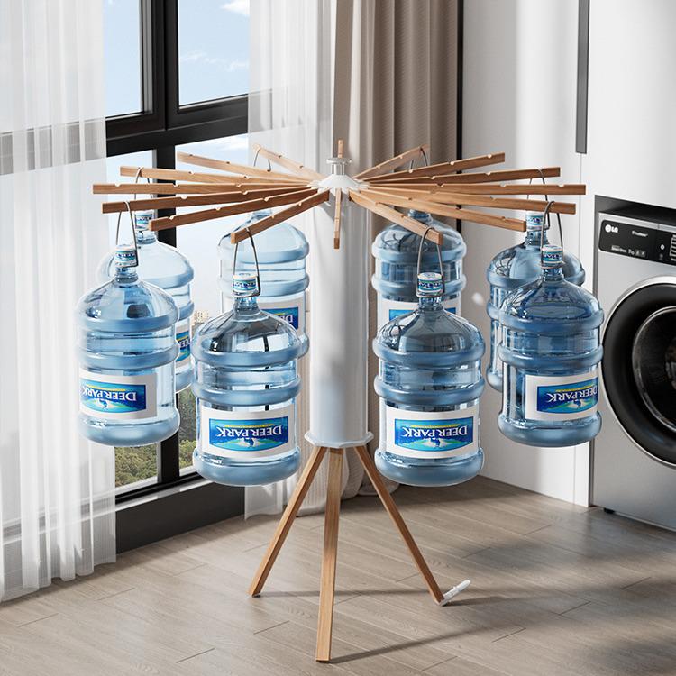 Foldable Octopus Clothes Drying Rack & Hanger for Indoor/Outdoor Use