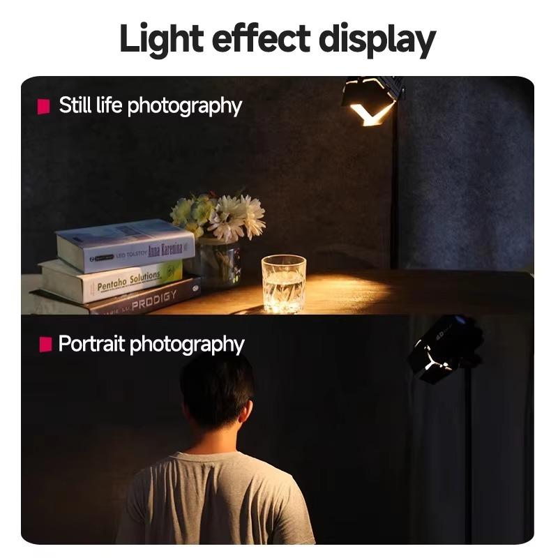 Compuertas 4 Hojas Para Mini Bowens Zu60 Zu80 M60, Modificador De Luz Profesional Accesorio Estudio Fotografía