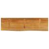 Vidaxl Blat Stołu Z Naturalną Krawędzią, 120X20X3,8 Cm, Drewno Mango