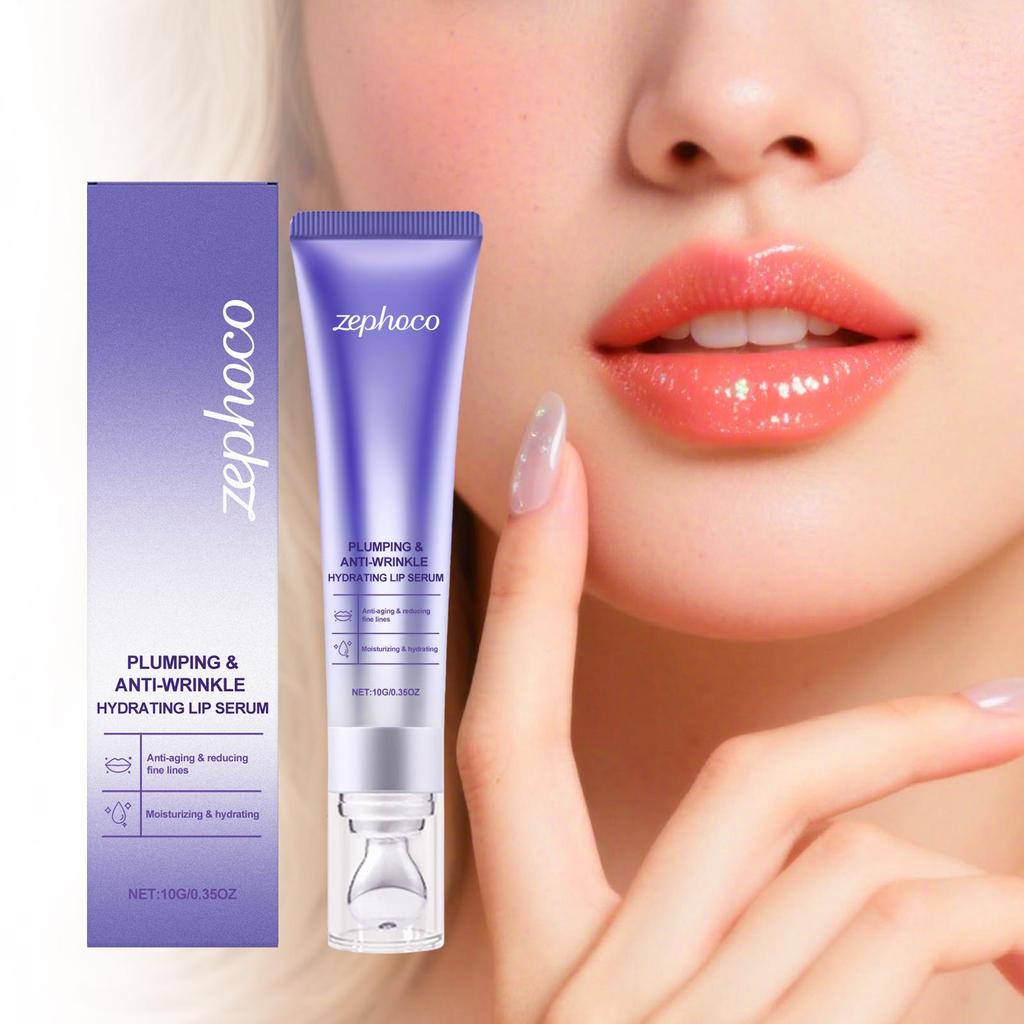 Zephoco Lip Care Essence 12h Moisturizing Plumping Balm Gentle Nourishment For Delicate Lips