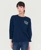 CHASECULT Women'S Cropped Sleeve Variation T-Shirt-Berg5151B0G