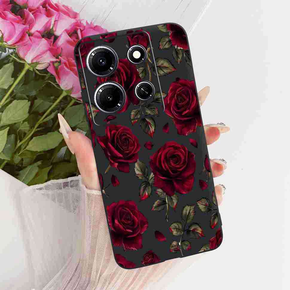 Phone Case For Infinix Note 30i X6716 Stylish Painted Cover For Infinix Note30i Note 30i Soft Silicone Shockproof Cover Fundas