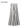 Northern Deer Modal Slimming Wide-Leg Skirt Pants - Summer Drape Style (YH10092)