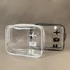 1pc Transparent Makeup Bag Travel Cosmetic Organizer Makeup Pouch Portable Beach Bags PVC Waterproof Toiletry Bag with Zipper