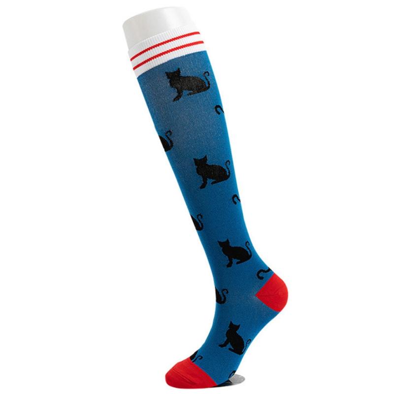 5 Pairs Pain Relief Socks Knee High Socks Compression Tube Stockings Edema Diabetes Socks Varicose Veins Socks for Women