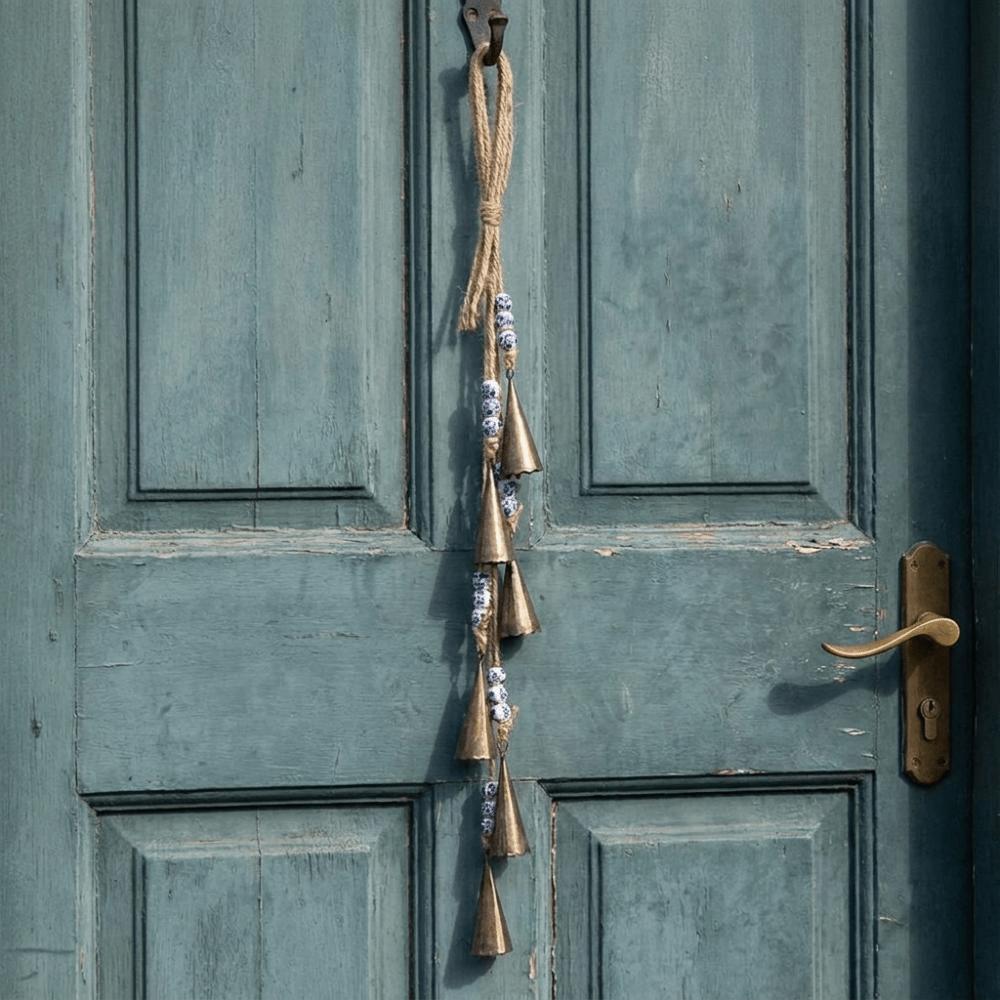 Vintage Bohemia Wind Chime Multicolored Witch Bells Unique Door Hanging Wall Decor