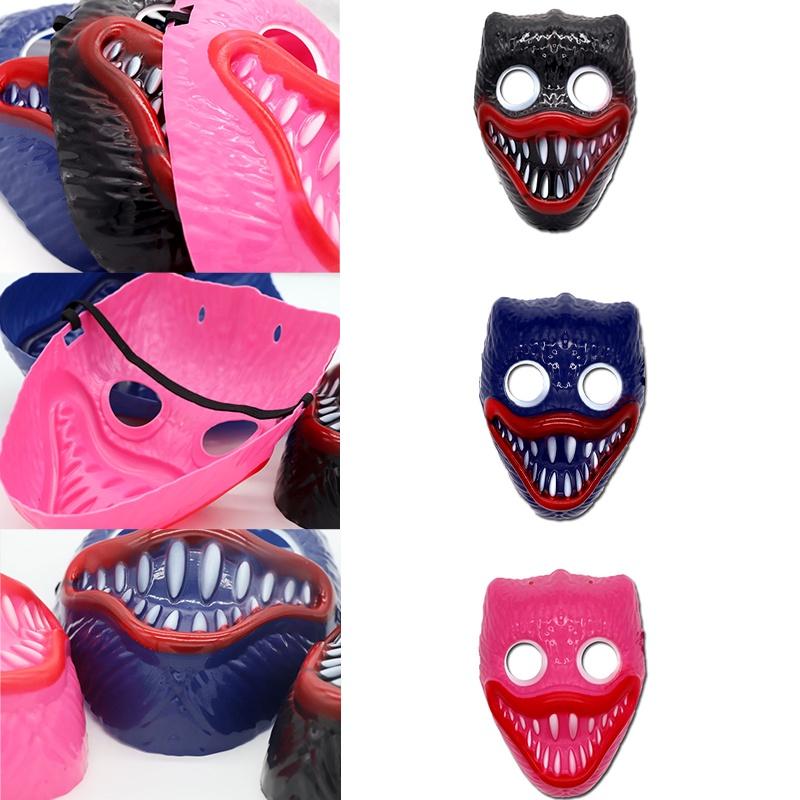 Cosplay Halloween Masken Poppy Playtime Huggy Wuggy Erwachsener Kinder Accessoire Kostüm