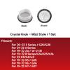 For BMW 1 2 3 4 5 6 7 Series X3 X4 X5 X6 F10 F12 F20 F21 F22 F30 F01 Air conditioner crystal knob volume key decorative sticker