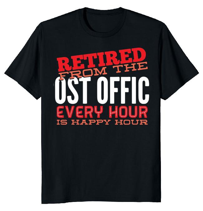 Retired Post Office Postal Worker Gift Classic T-Shirt XXXL