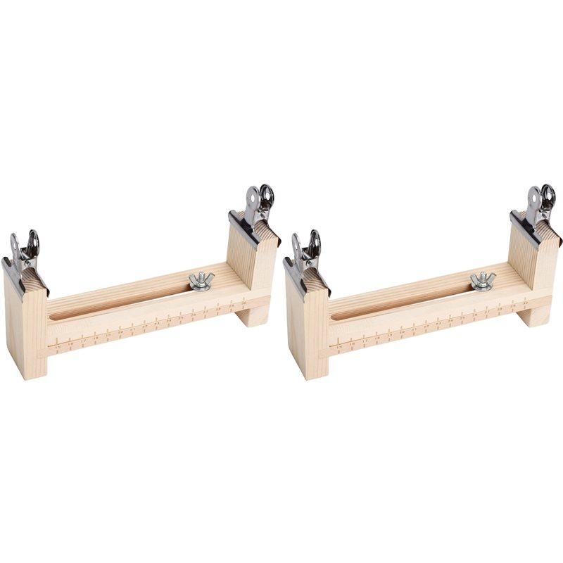 Multifunction 2X Paracord Jig Bracelet Maker Wood Bracelet Maker U Shape Scale Bracelet DIY Hand Knitting Bracelet Jig Braiding