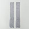 Solid Color Knee High Stockings Ultra-thin Calf Long Socks Ruffle Two Toe Socks  Streetwear