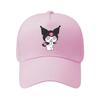 Adult Sanrio Kuromi Kuromi Five-piece Cotton Baseball Cap Sun Hat