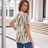 Summer Tops For Women Button Down Blouses For Women Dressy Casual V Neck T Shirts