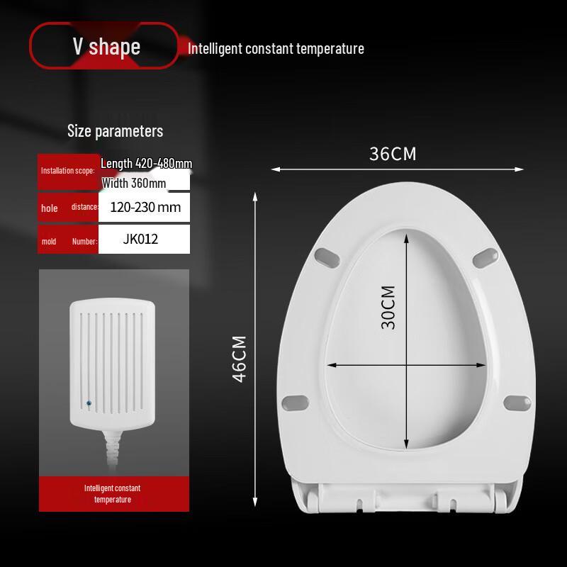 Yuzhan Electric Heated Smart Toilet Seat Cover