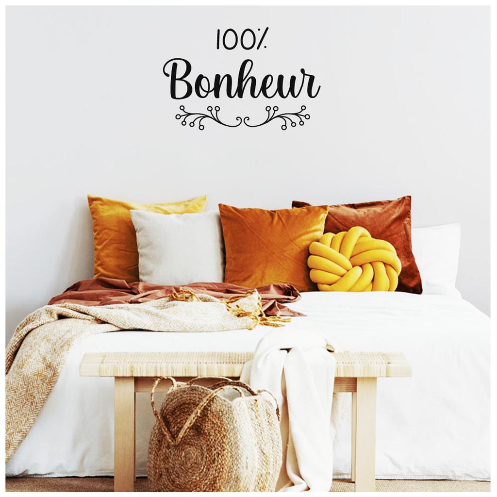 Les Trésors De Lily [R6011] - Planche de stickers '100% Bonheur' - 50x70 cm