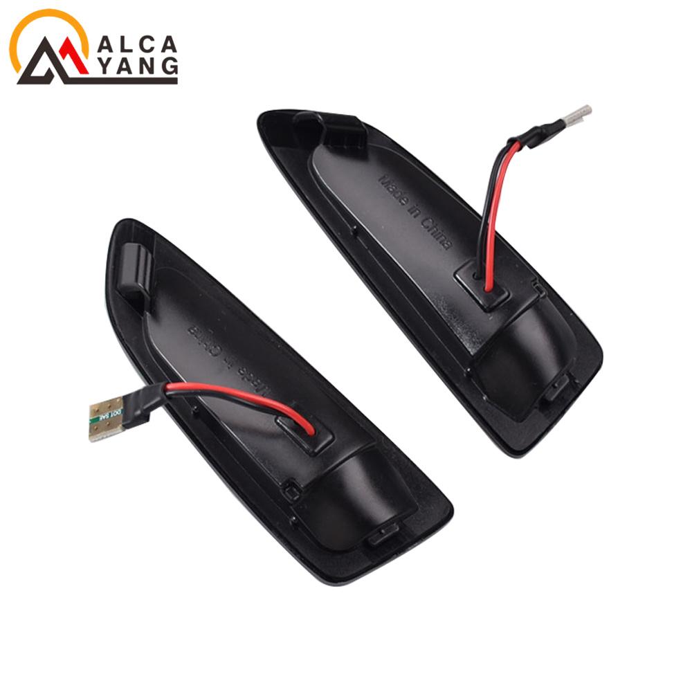 2PCS Led Dynamic Side Marker Turn Signal Light Sequential Blinker For Opel Astra J Astra J K Zafira C Insignia B Grandland XTurn Signal 2