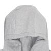 Men's Nike Logo Embroidered Solid Color Fleece Lined Casual Gray DA0316-063