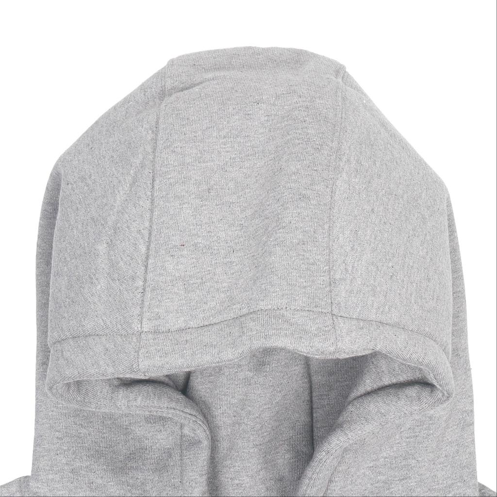Men's Nike Logo Embroidered Solid Color Fleece Lined Casual Gray DA0316-063