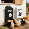 Pack Of 2 Metal Meal Dispensers For Poultry And Birds Durable Chicken Supply With 1.3L Capacity Each Perfect For Backyard Flocks