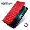 For Xiaomi Redmi Note 13 4G Wallet Case Stand Full Protection Leather Rhombus Phone Cover