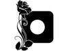 Protective Sticker for Switch - Single Rose