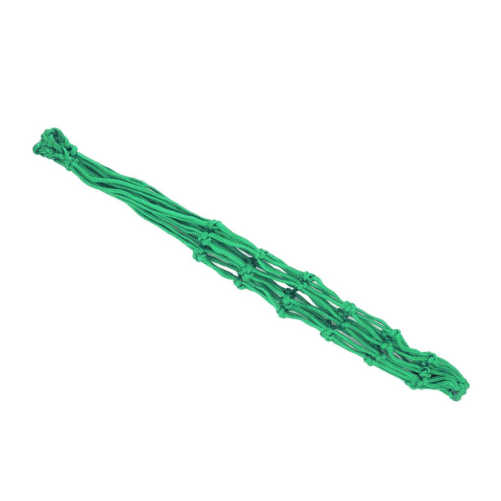 Chicken Vegetable String Bag Large Space Fruit Holder Poultry Feeding Mesh Bag with Hook for Duck Geese Green