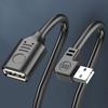 USB Male Female to 4pin Bare Wire Cable, Pigtail Cable 480Mbps USB2.0 Power Data Cable Pigtail Cable