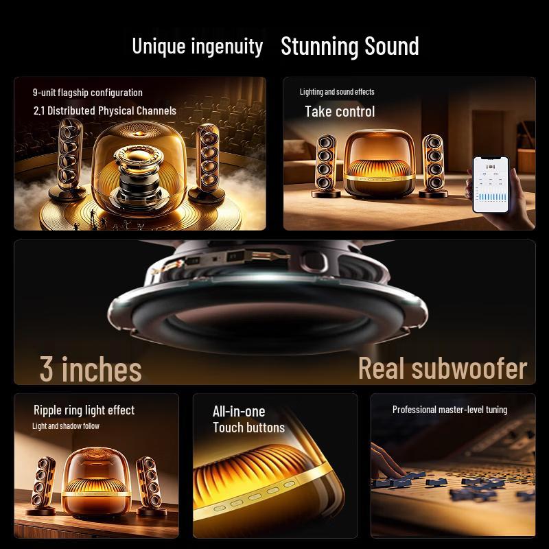 Newmine Wireless Bluetooth Desktop Speaker (CN version)