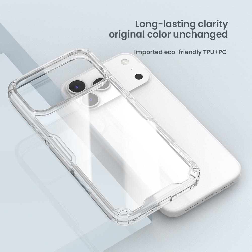 For iPhone 17 Pro Max / 17 Air Nillkin Case Nature TPU Pro High Quality Clear Phone Cases Silicone Back Cover for iPhone 17