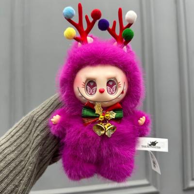 Christmas Elk Plush Pendant Figure Vinyl Doll Ornament