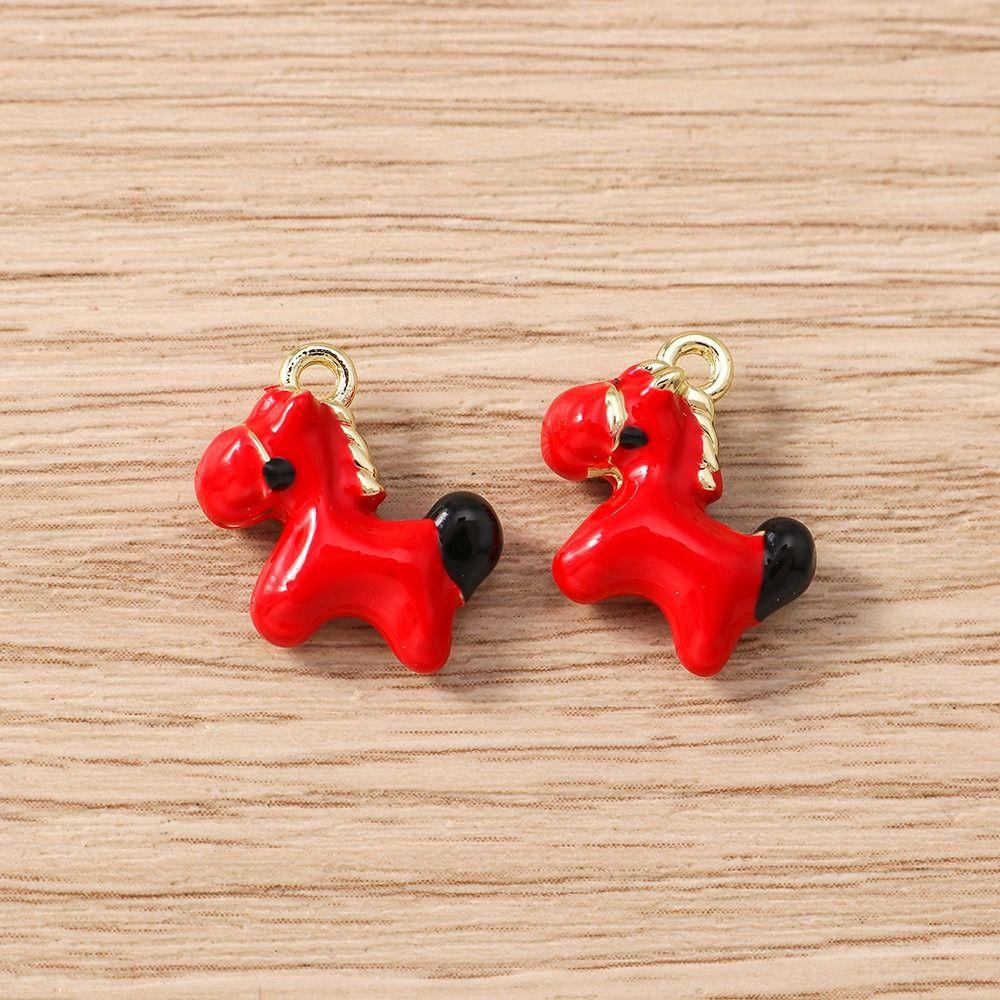5 Pcs Zinc Alloy Horse Charms Pendants Keychains Parts DIY Jewelry Accessories  DIY Jewelry Making