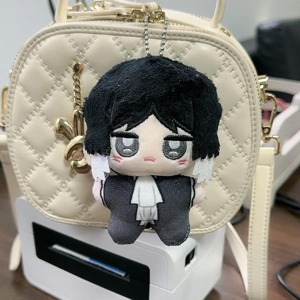 Lovely Bungo Stray Dogs Plush Toy Kawaii Stuffed Anime Cute Atsushi Rampo Dazai Osamu Chuuya Doll Bag Pendant Birthday Gifts