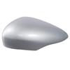 Left Passenger Side Silver Wing Mirror Cover for Ford Fiesta MK7 Vehicles