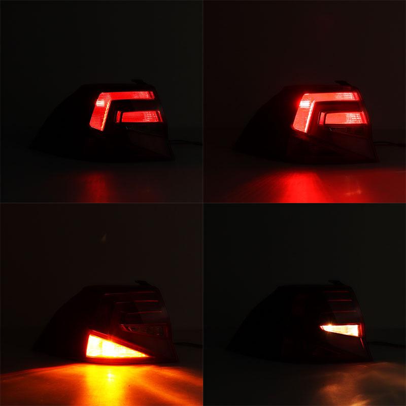 Car Accessories Tail Light Rear Warning Brake Reverse Signal Lamp For Volkswagen VW BORA 2016-2018 Taillight Stop Light Assembly