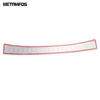 For Toyota Prius Hatchback     Outer Rear Trunk Bumper Foot Plate Tail Door Sill Scuff Guard Plate Accessories