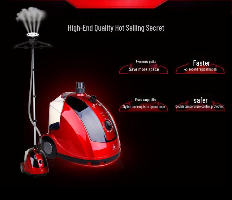 Portable Handheld Garment Steamer and Iron, Vertical Ironing Machine for Home Use