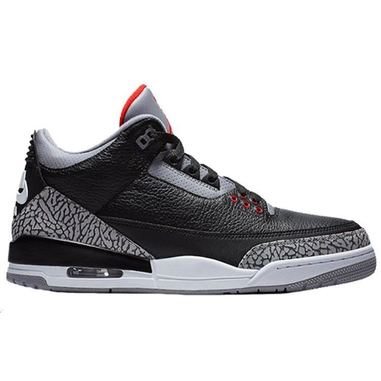New Jordan 3 Retro Black Cement 2018 854262-001