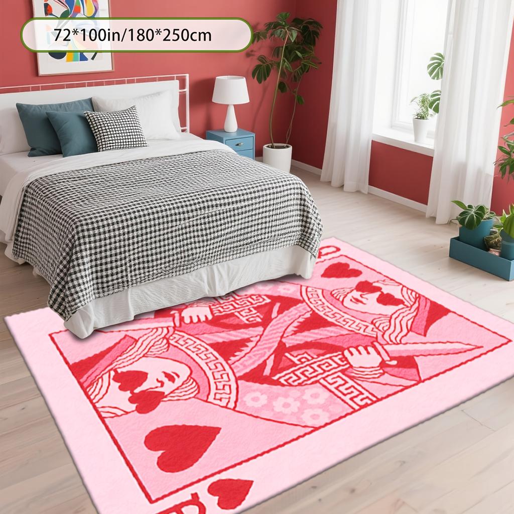 2D Printing Rug Fashion Home Decor, Commercial Decor Carpet, Sofa Cushion Bedroom Rug, Bedside Blanket Door Entrance Mat, Dining Table Carpet