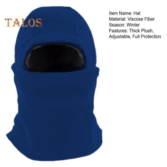 Zimní cyklistická čepice s obličejovým štítem, nastavitelná, větruodolná, tlustá plyšová, plná ochrana, venkovní zahřívací čepice do chladného počasí