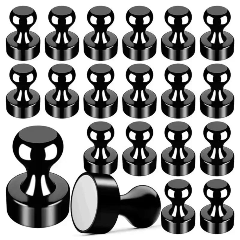 Small Metal Strong Magnetic Pushpins Whiteboard Fridge Magnet Sucker Thumbtack Power  Push Pins Office School Wholesale