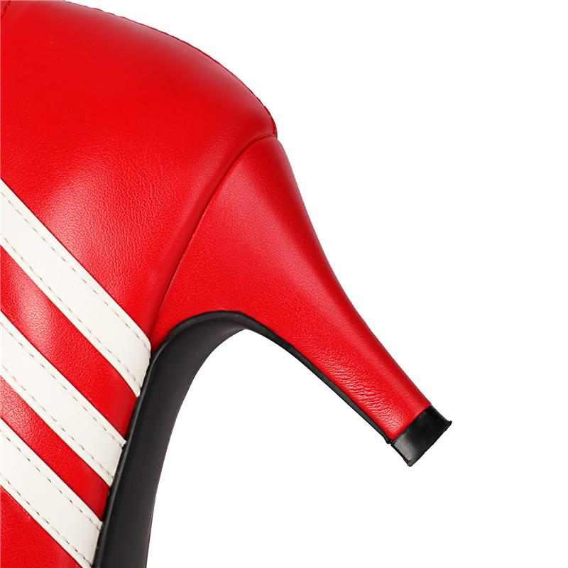 Damen-Stiefel mit hohen Absätzen, sexy europäischer und amerikanischer Stil, hochhackige Überknie-Stiefel mit offenen Zehen in großen Größen.