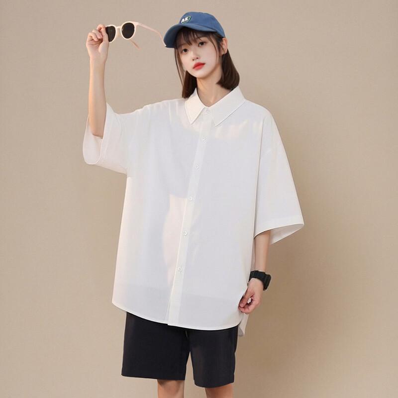 Baleno Women's Solid Color Casual Spring/Summer Shirt
