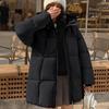 Fashion Woman Winter Coats Hooded Loose Thick Warm Long Parkas Casual Women's Jackets