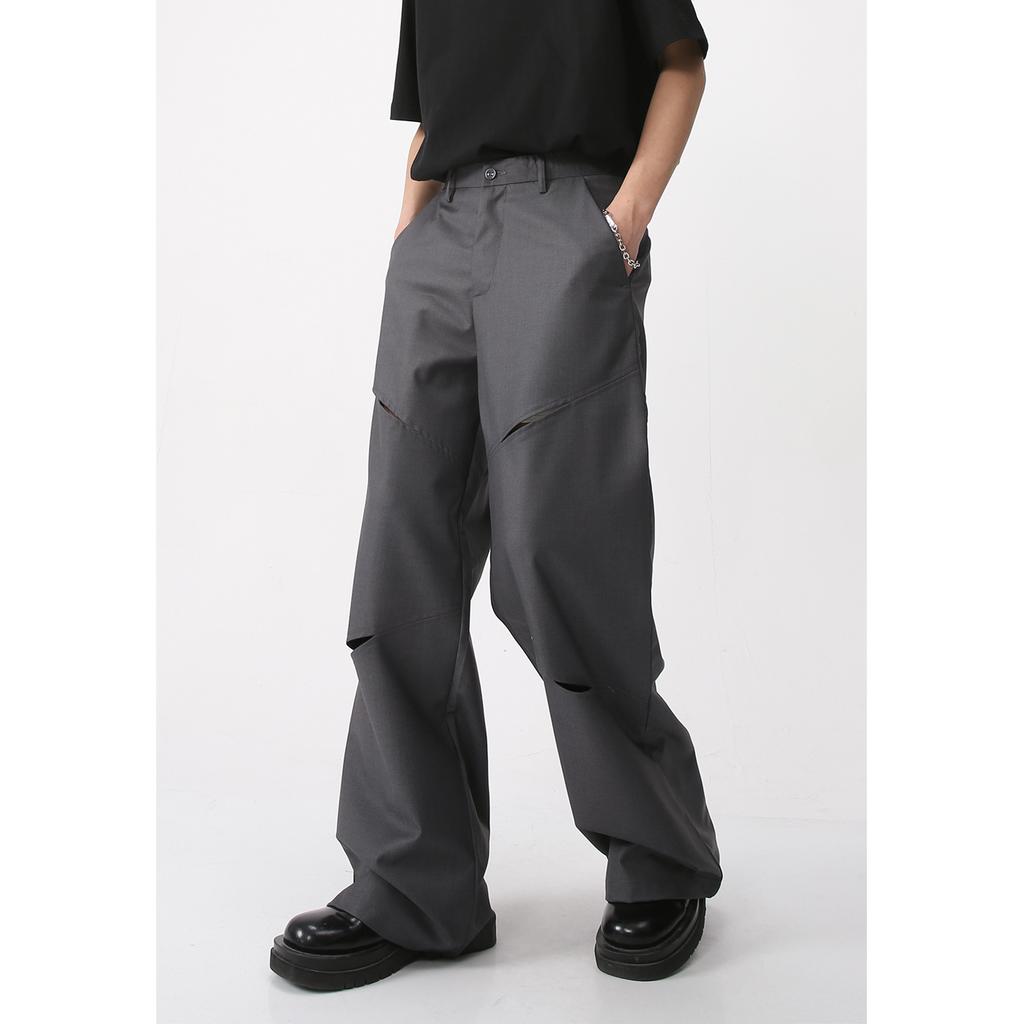 Men's Spring Style New Product Men's Casual Pants Loose Straight Sleeve Personalized Fashion Ins