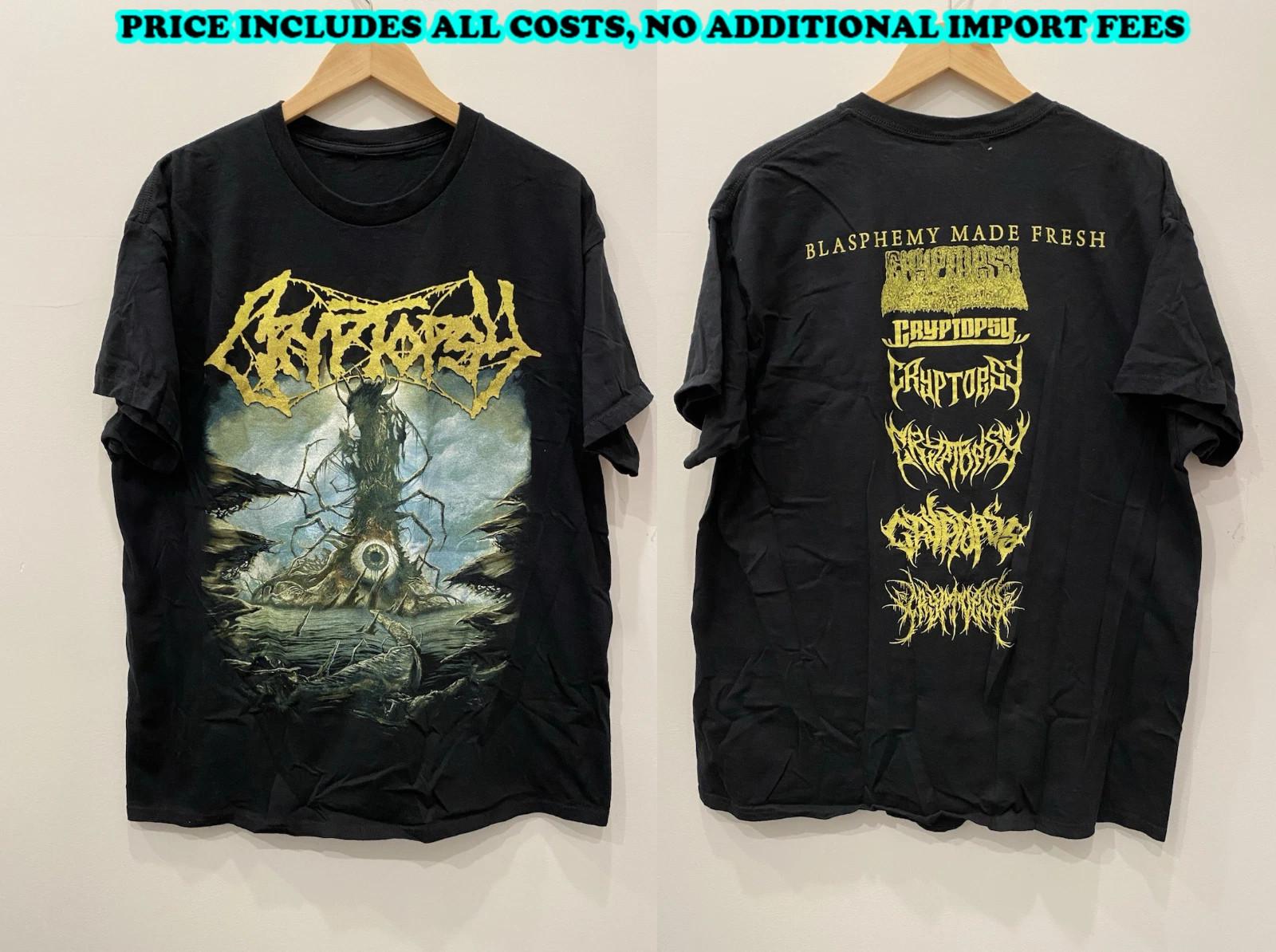 Cryptopsy Blasphemy Made Fresh 2sides T-shirt S to 5XL L