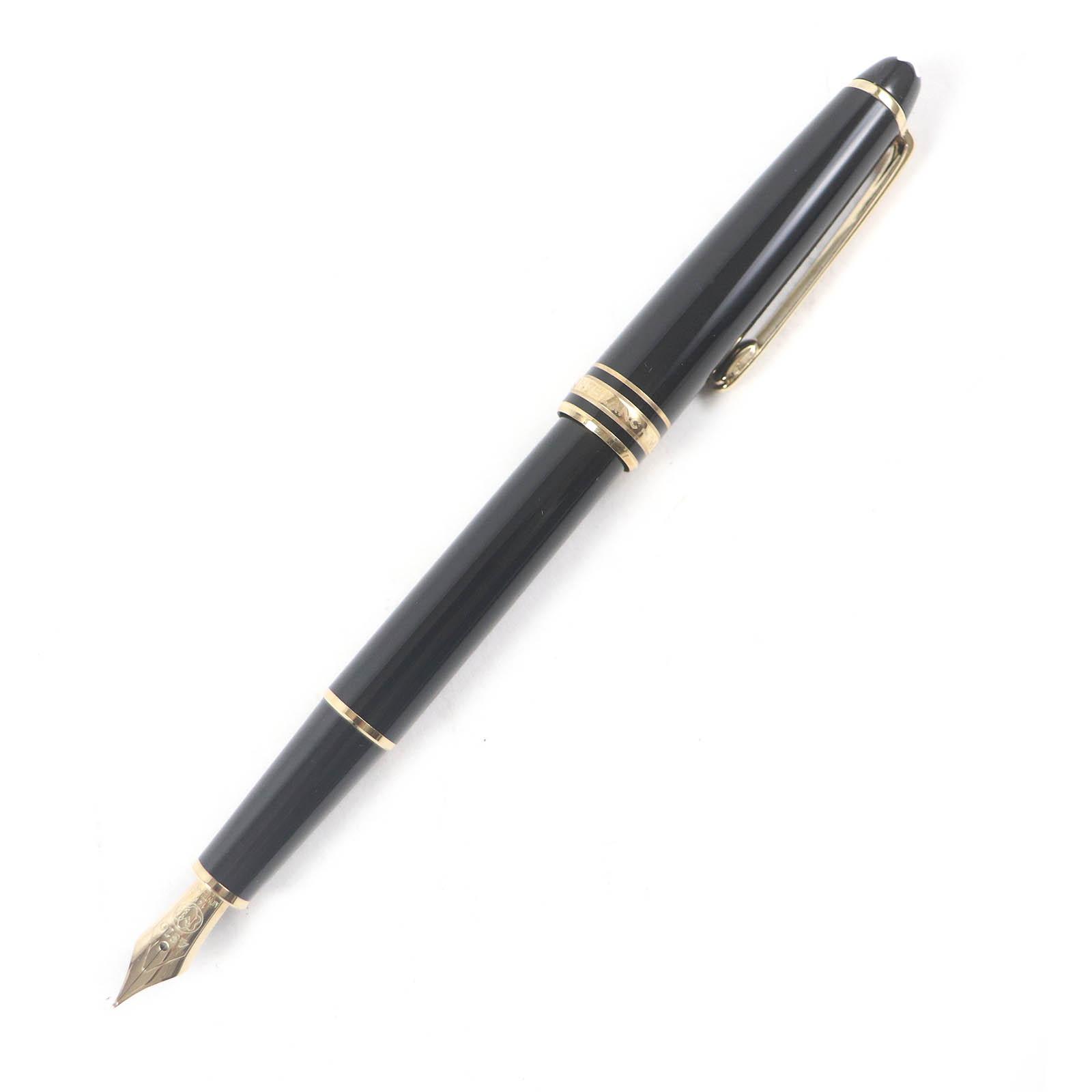 Great MONTBLANC fountain pen Meisterstck Classic Cap Style Precious resin mens Used