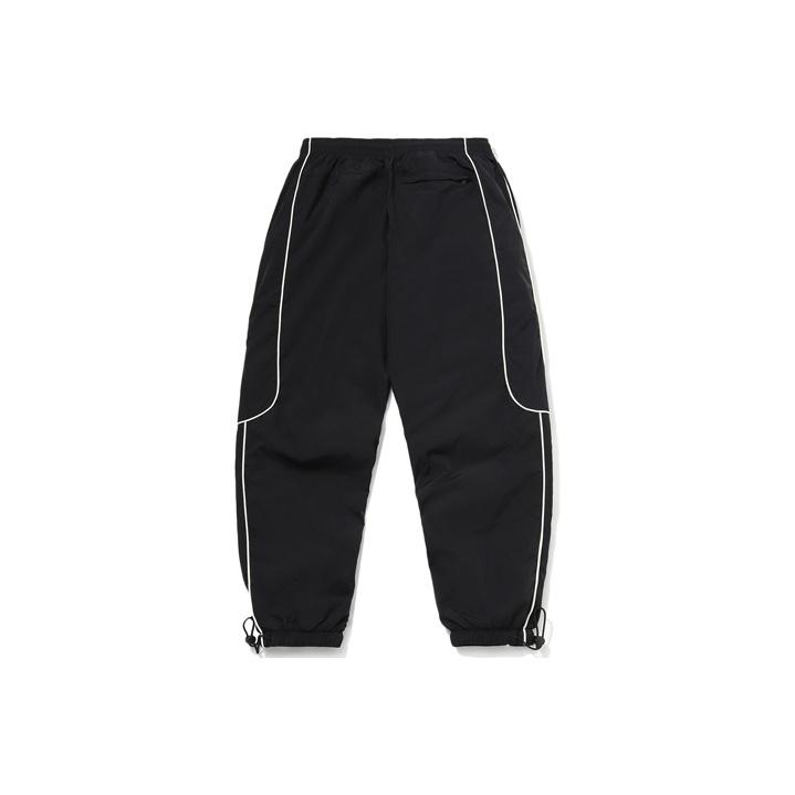 Li Ning Sports Basketball Series Drawstring Loose Fit Long Pants Men Bottoms Black AYKR039-1