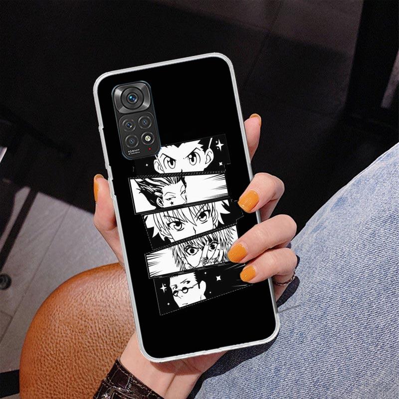 Black White Hunter X Phone Case For Xiaomi Redmi Note 15 14 13 12S 12 11 Pro Plus 14S 11S 11E 10 10S 11T 5G Personalized Cover R